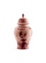 Main View - Click To Enlarge - GINORI 1735 - Oriente Italiano Porcelain Poitche Vase With Cover – 31cm – Vermiglio