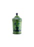 Main View - Click To Enlarge - GINORI 1735 - Oriente Italiano Porcelain Pharmacy Vase With Cover – 20cm – Malachite