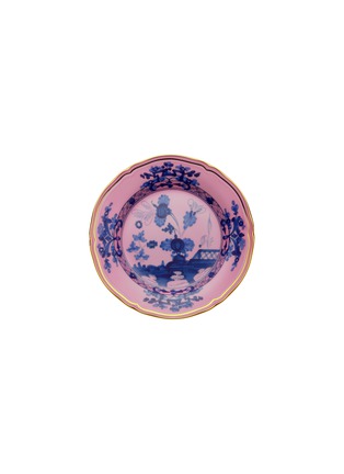 Main View - Click To Enlarge - GINORI 1735 - Oriente Italiano Gold Flat Bread Plate – 17cm – Azalea