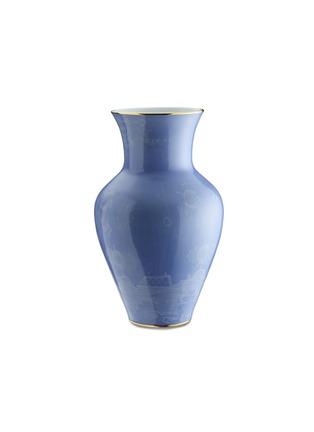 Main View - Click To Enlarge - GINORI 1735 - Oriente Italiano Porcelain Ming Vase – 25cm – Gold Pervinca