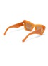 Figure View - Click To Enlarge - LOEWE - Angular frame acetate anagram oversized sunglasses