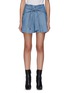Main View - Click To Enlarge - 3.1 PHILLIP LIM - Belted patch pocket chambray shorts