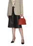 Figure View - Click To Enlarge - GABO GUZZO - Millefoglie J layered leather bag