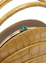 Detail View - Click To Enlarge - GABO GUZZO - Millefoglie' crocodile leather top handle bag