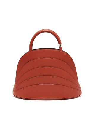 Main View - Click To Enlarge - GABO GUZZO - Millefoglie J layered leather top handle bag