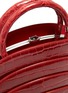 Detail View - Click To Enlarge - GABO GUZZO - Millefoglie J' layered crocodile leather top handle bag