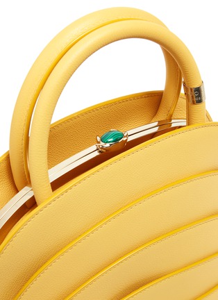 Detail View - Click To Enlarge - GABO GUZZO - Millefoglie J layered leather top handle bag