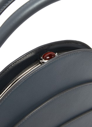 Detail View - Click To Enlarge - GABO GUZZO - Millefoglie layered leather top handle bag