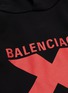  - BALENCIAGA - Oversized slogan print T-shirt