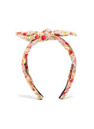 Main View - Click To Enlarge Main View - Click To Enlarge - LELE SADOUGHI - Petite strawberry print knotted kids headband