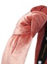 Detail View - Click To Enlarge - LELE SADOUGHI - Petite knotted velvet headband