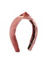 Figure View - Click To Enlarge - LELE SADOUGHI - Petite knotted velvet headband