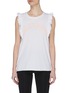 Main View - Click To Enlarge - THE UPSIDE - Frill Muscle Tank Top