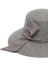 Detail View - Click To Enlarge - EUGENIA KIM - 'Stevie' check plaid band wide brim fedora hat