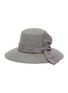 Figure View - Click To Enlarge - EUGENIA KIM - 'Stevie' check plaid band wide brim fedora hat