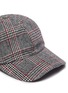 Detail View - Click To Enlarge - EUGENIA KIM - 'Lauren' check plaid bow embellished baseball cap