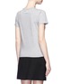 Back View - Click To Enlarge - MARC JACOBS - Logo embroidered classic T-shirt