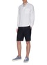 Figure View - Click To Enlarge - VINCE - Long Sleeve Polo Shirt