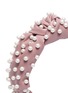 Detail View - Click To Enlarge - LELE SADOUGHI - Pearl embellished knotted leather headband