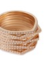 Detail View - Click To Enlarge - REPOSSI - 'Antifer' diamond 18k rose gold eight row ring