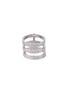Main View - Click To Enlarge - REPOSSI - 'Berbère' diamond 18k white gold triple row ring