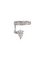 Main View - Click To Enlarge - REPOSSI - 'Serti Sur Vide' diamond 18k white gold earrings