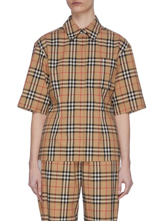 Main View - Click To Enlarge - BURBERRY - Vintage Check Shirt