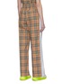 Back View - Click To Enlarge - BURBERRY - Side Stripe Vintage Check Pants