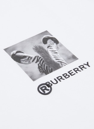  - BURBERRY - Digital print T-shirt