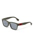 Main View - Click To Enlarge - BURBERRY - Matte acetate frame square sunglasses