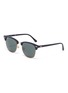 Main View - Click To Enlarge - RAY-BAN - Clubmaster' acetate frame sunglasses