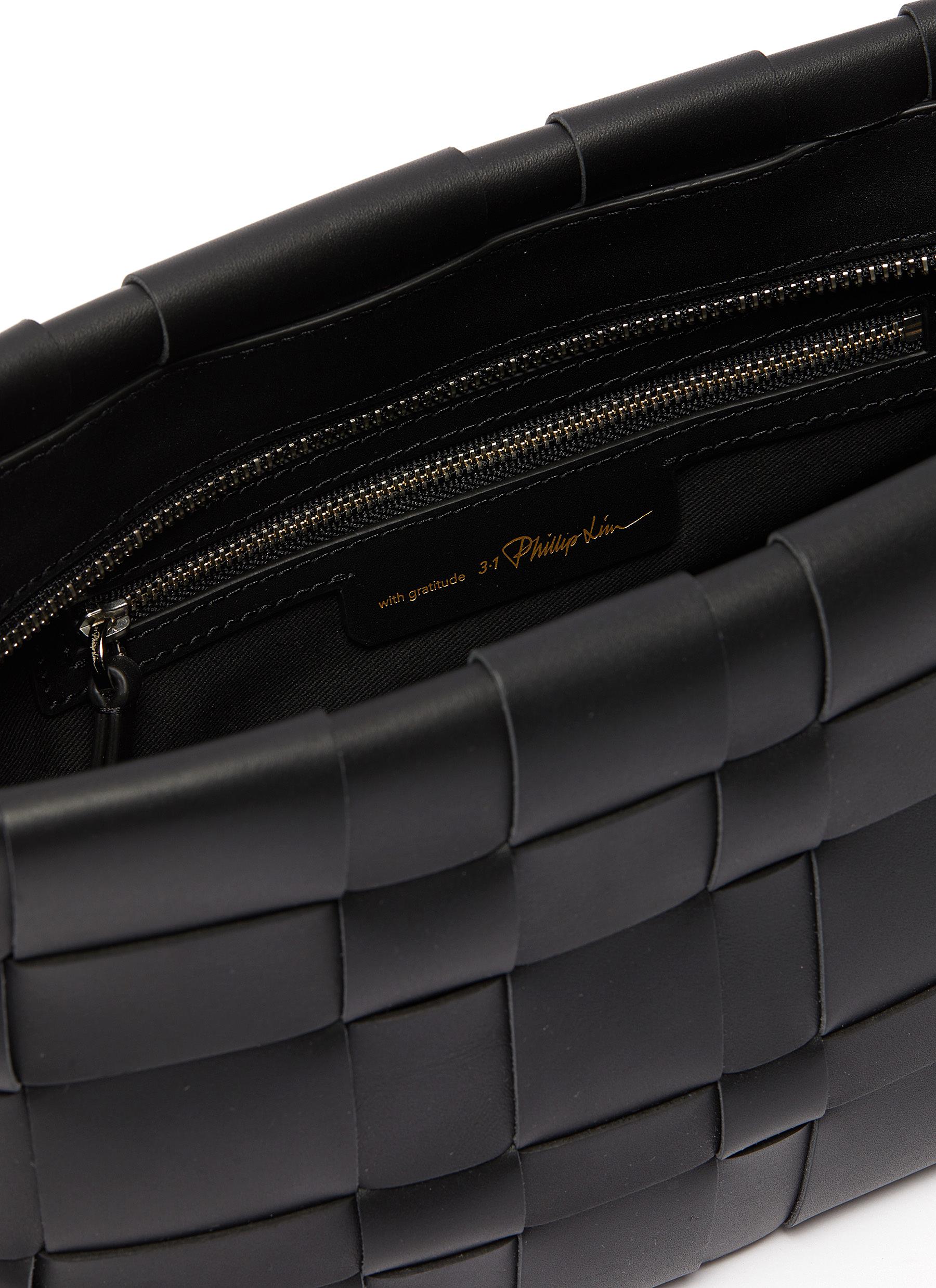 3.1 PHILLIP LIM 'ODITA' WOVEN LATTICE POUCH