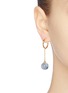 Detail View - Click To Enlarge - EJING ZHANG - 'Tadema' resin drop earrings