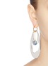 Figure View - Click To Enlarge - EJING ZHANG - 'Tadema' resin drop earrings