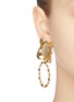 Figure View - Click To Enlarge - EJING ZHANG - 'Rhode' pendant earrings
