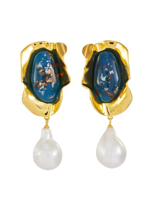 Main View - Click To Enlarge - EJING ZHANG - 'Sabra' pearl earrings