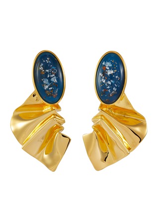 Main View - Click To Enlarge - EJING ZHANG - 'Martineau' resin stud earrings