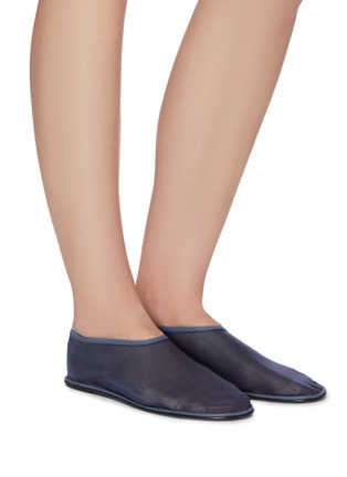 Figure View - Click To Enlarge - THE ROW - Mesh slipper flats