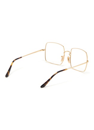 Figure View - Click To Enlarge - RAY-BAN - x Team Wang metal frame rectangular optical glasses