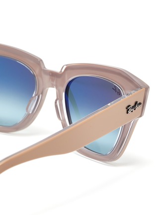 Detail View - Click To Enlarge - RAY-BAN - 'Wayfarer' acetate bold frame sunglasses