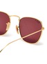 Detail View - Click To Enlarge - RAY-BAN - 'Frank' metal small square frame sunglasses