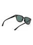 Figure View - Click To Enlarge - RAY-BAN - 'Wayfarer' acetate frame thin temple sunglasses