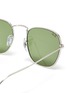Detail View - Click To Enlarge - RAY-BAN - 'Frank' metal small square frame sunglasses