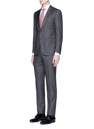 Figure View - Click To Enlarge - ISAIA - 'Gregory' check plaid wool suit