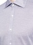 Detail View - Click To Enlarge - ISAIA - 'Como' stripe cotton jersey shirt