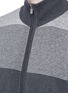 Detail View - Click To Enlarge - ISAIA - Reversible stripe cardigan