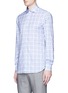 Front View - Click To Enlarge - ISAIA - 'Milano' check plaid shirt