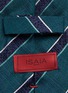 Detail View - Click To Enlarge - ISAIA - Stripe silk tie