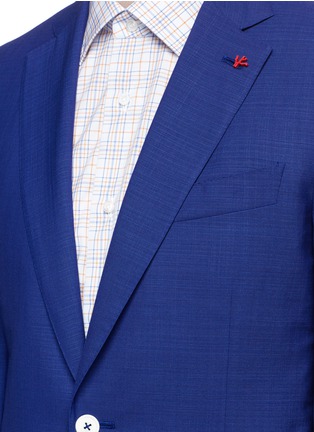 Detail View - Click To Enlarge - ISAIA - 'Gregory' check plaid wool suit