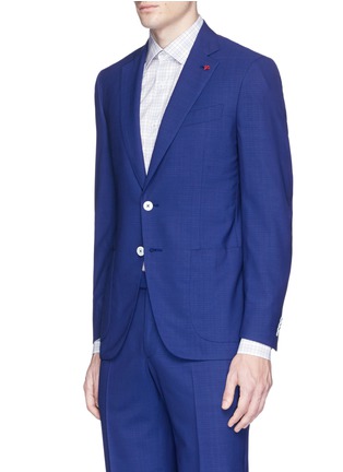 Back View - Click To Enlarge - ISAIA - 'Gregory' check plaid wool suit
